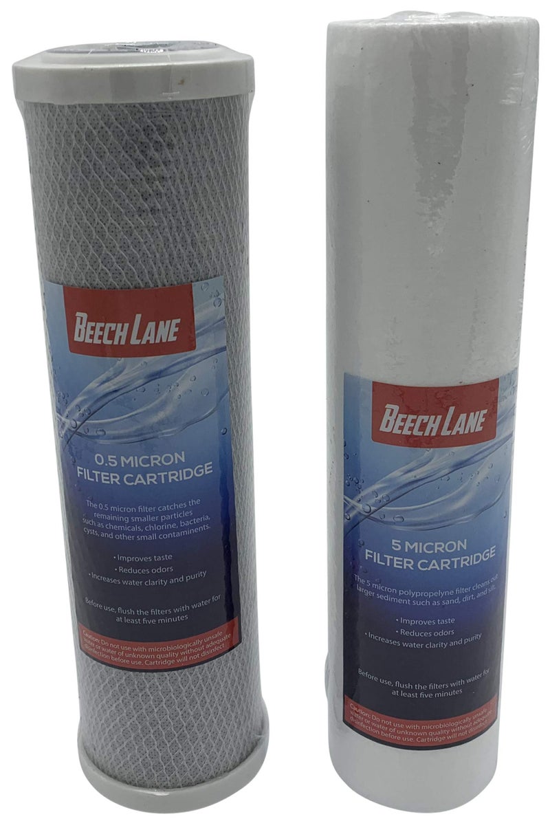 Beech Lane External RV Dual Water Replacement Filters - 1 Set